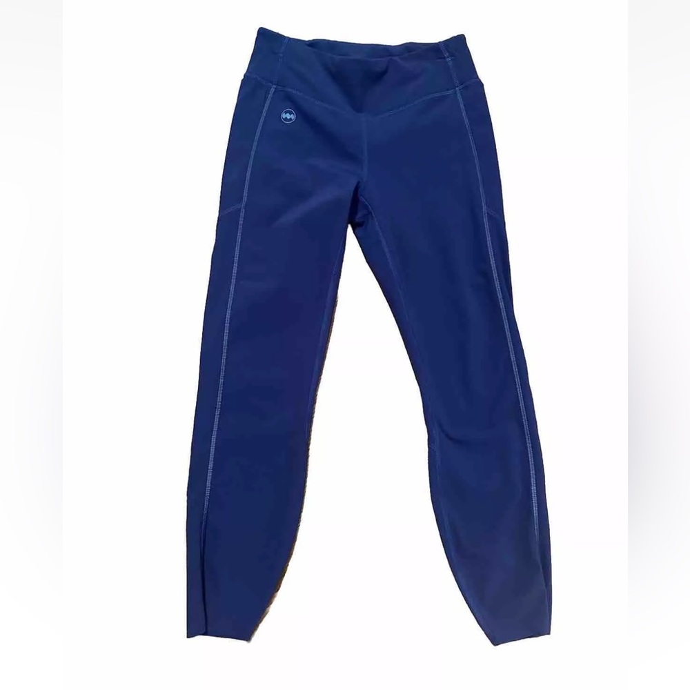 Janji Womens Cropped Leggings Size Small Purple Running